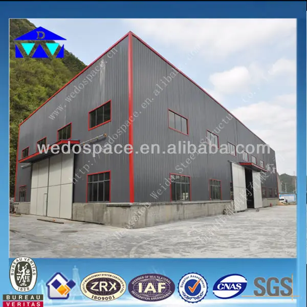
low price prefabricate steel structural warehouse/buildings/workshop/gym/hall from China factory 