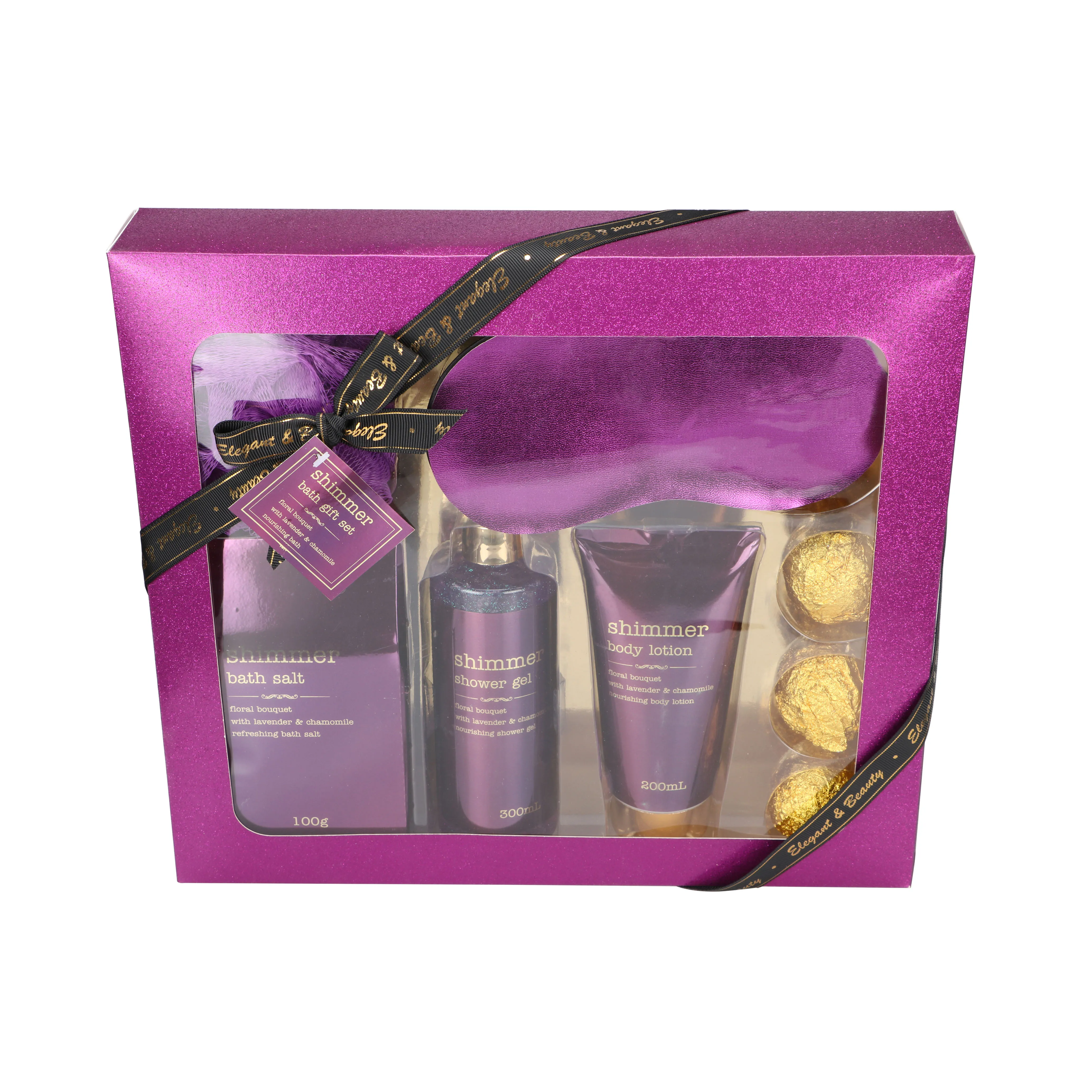 Beauty care Perfumed bath gift sets with body lotion add lavender oil spa set box