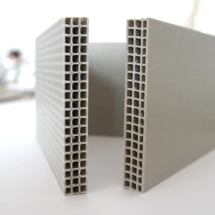New  construction l buildingmaterial pp multi-wall corrugated formwork shuttering pan wpc template for construction consturction