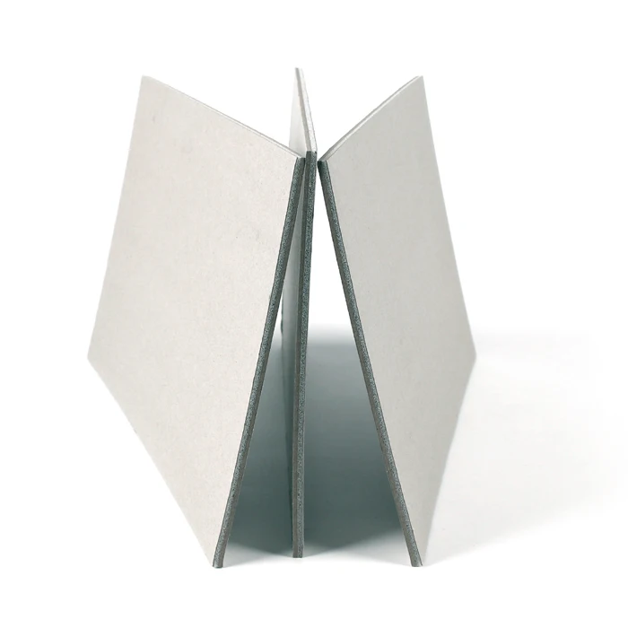 Recycled Laminated Chipboard Paper Grey Board with Sponge