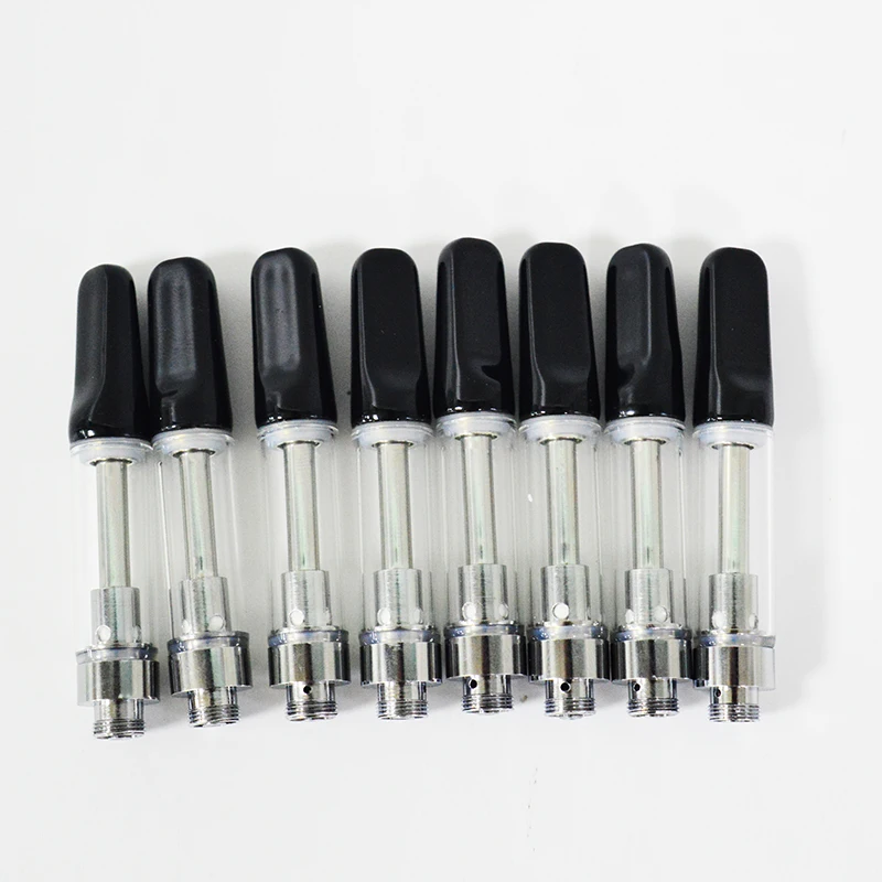 
OEM Welcome 510 Thread Screw Tips 0.5ml 1.0ml Thick Ceramic Coil Tank Empty Pen Th205 Ceramic carts 