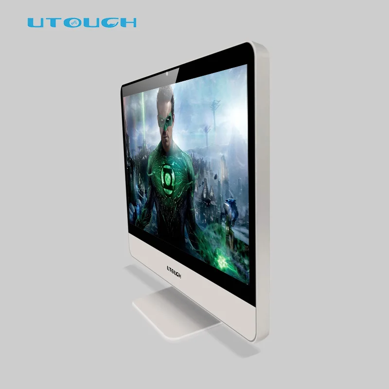 21.5 inch latest cheap manufacture capacitive screen desktop gaming computer all in one PC