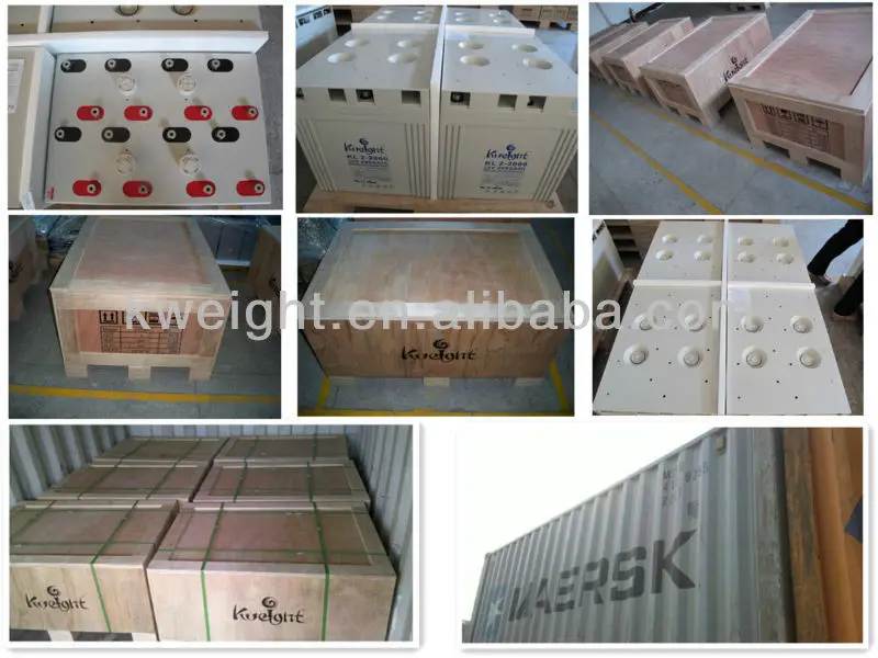 48 Volt Battery Packs 2v 2000ah For Solar Powered System Energy Storage battery Deep cycle rechargeable battery packs 2V