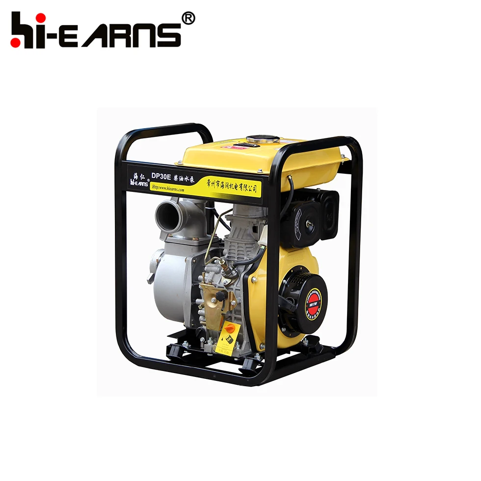 DP30E 3inch diesel Water Pump with 6hp Engine and 12.5L Fuel tank