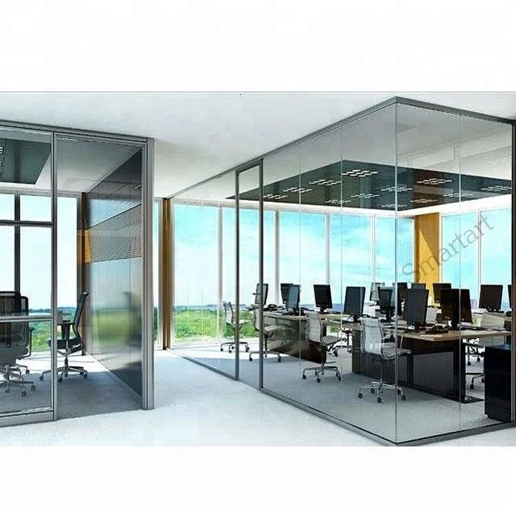 Стеклянные стены в новом дизайне