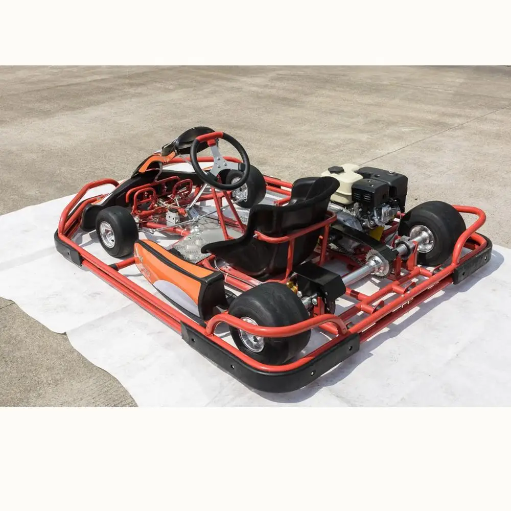 Professional Adult Go Kart Steel Frames Off Road Ride On Gasoline Go Kart For Sale