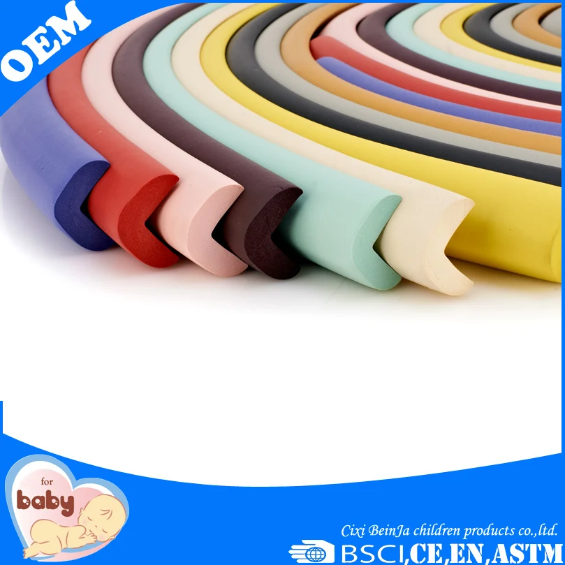 Children table edge rubber protector baby safety table desk edge bumper guard