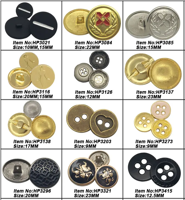 Wholesale custom factory supplier matted black nickel clothes press metal snap button