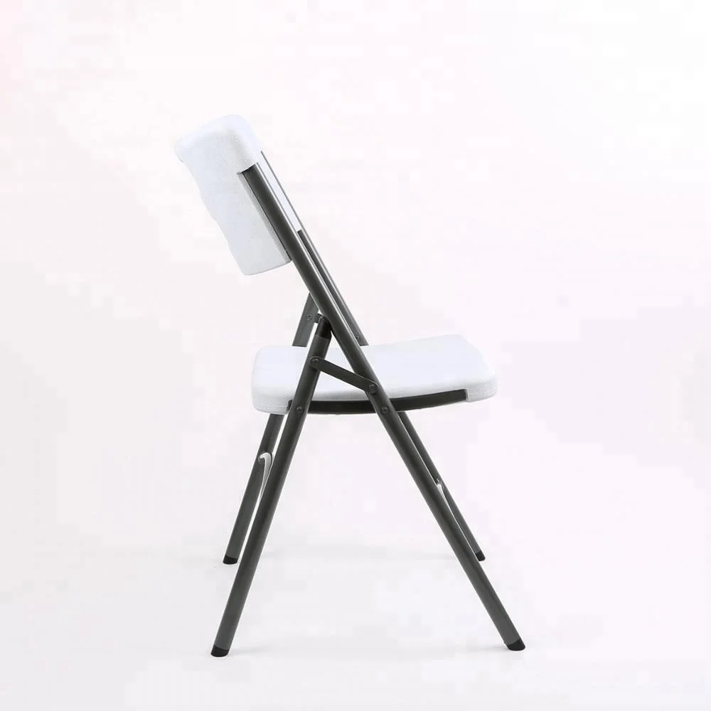 metal frame plastic seat back folding chair singapore for restaurant