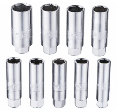 9pcs Special Deep Socket Set Tool Chrome Vanadium Socket Set 14mm to 27mm