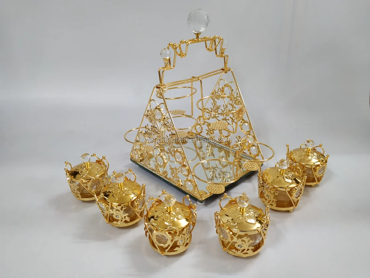 2024 metal wire cup holder with 6 cups