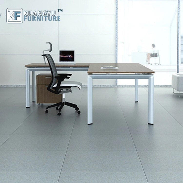Aluminum Leg modern design Manager Desk, Simple manager desk, Stylish Manger Table
