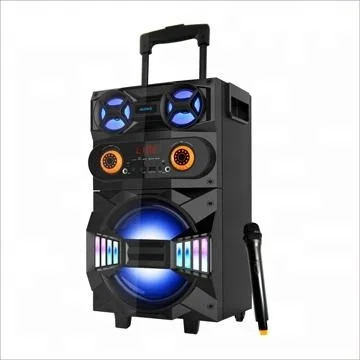 Accuracy Pro Audio DJ Amplified Loud Speakers with Subwoofer and Bluetooth Party Speaker