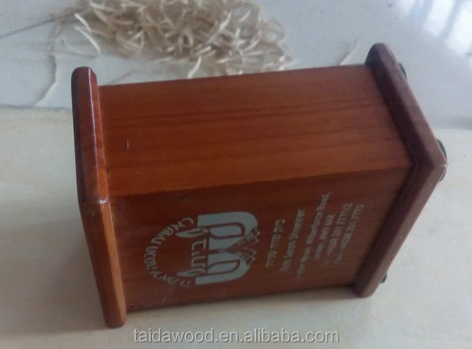 wooden coin box /money box /money saving box