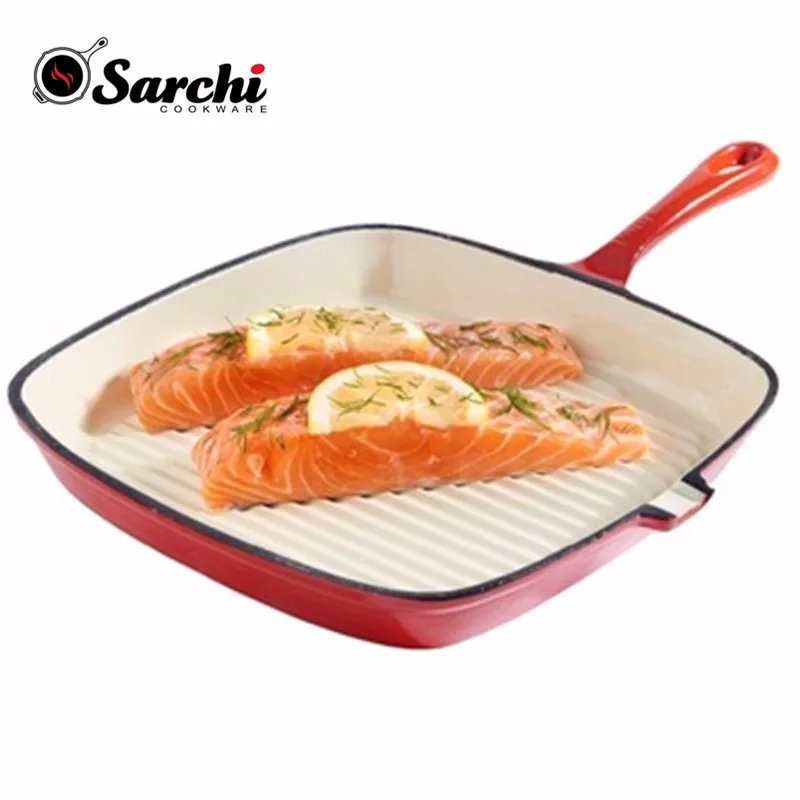 
Hot Sale 3 Piece Enameled Cast Iron Cookware 