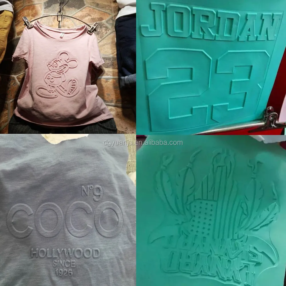 leather embossing machine Clothing embossing machine T-shirt clothing Concave-convex embossing machine