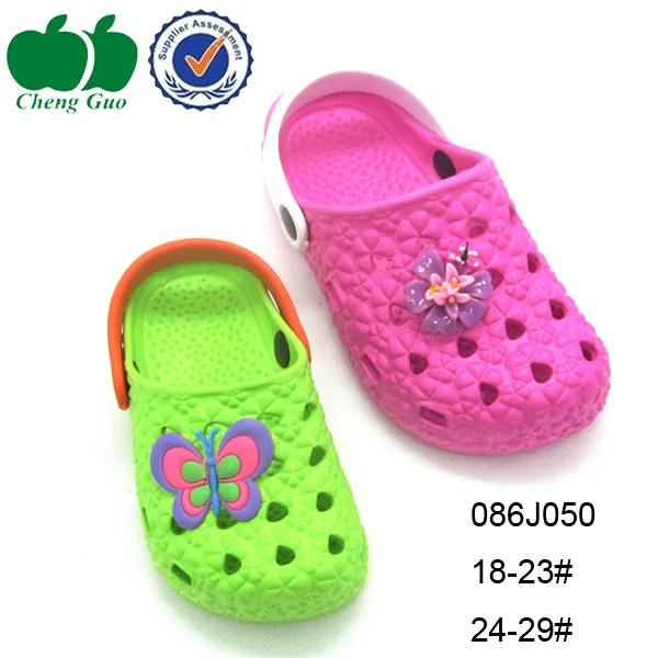 
new design china children eva dutch holey soles clog 