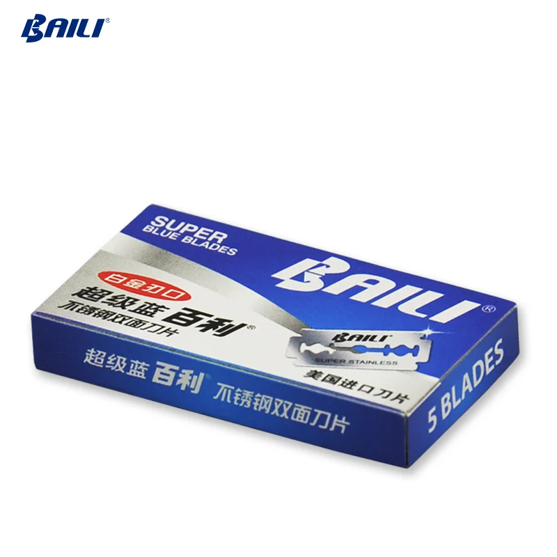
STAINLESS STEEL DOUBLE EDGE RAZOR BLADES 