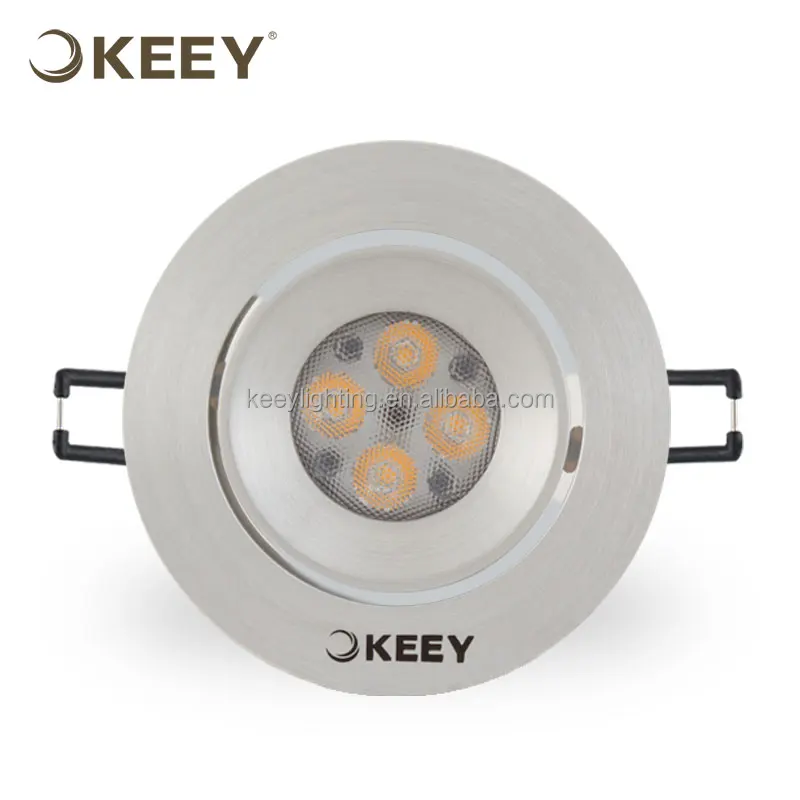 
2020 keey commercial lighting 6w ultra thin led ceiling light round white dimmable recessed ceiling led light ceiling TH311 