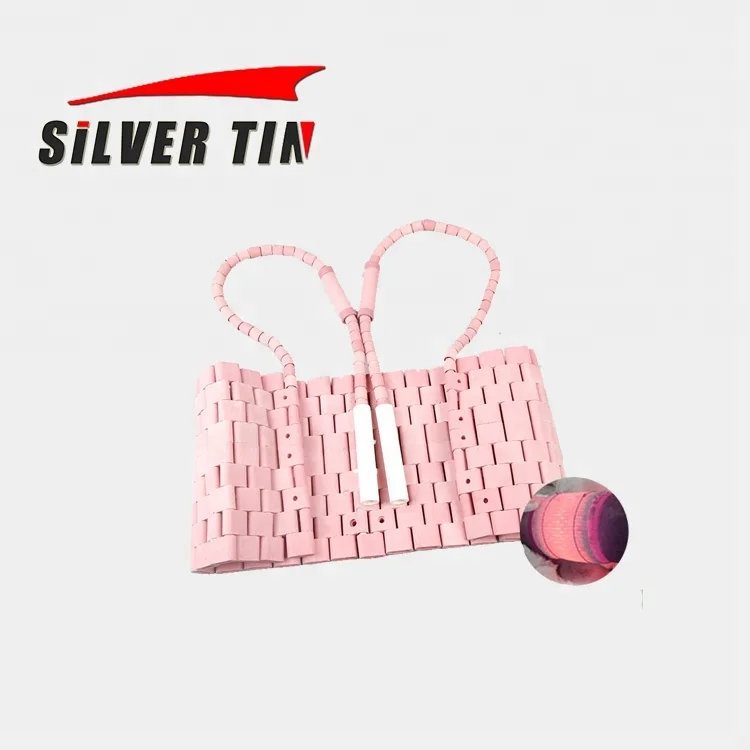 ceramic heater plate/ flexible ceramic heating pad for metal heat treat