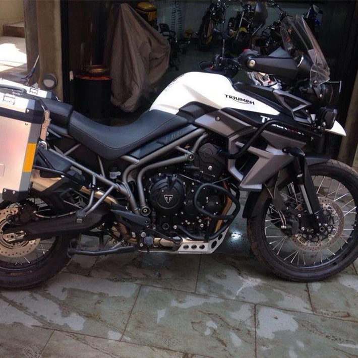 
SIKKIA QURO Motorcycle Aluminiam Pannier case Black 