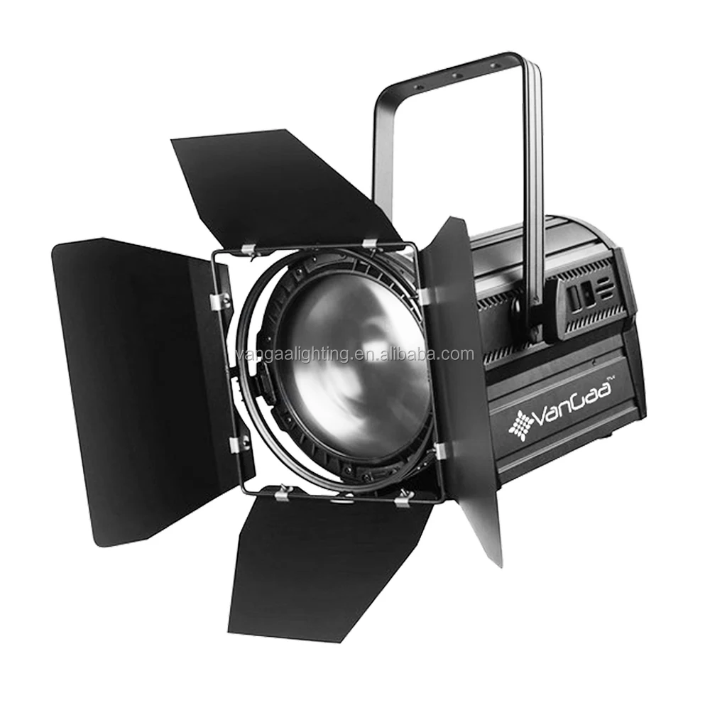 Vangaa 200W Acrylic/Fresnel Lens Is Optional DMX 512 Fresnel Led Track Spot White Stage Light