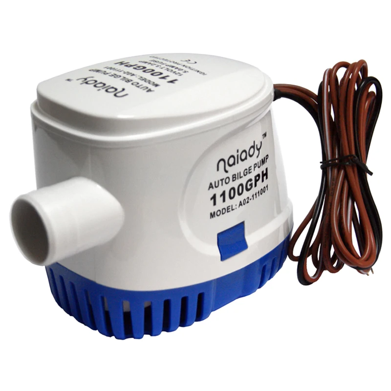 NAIADY 750GPH DC Automatic Boat Bilge Water Pump for marine