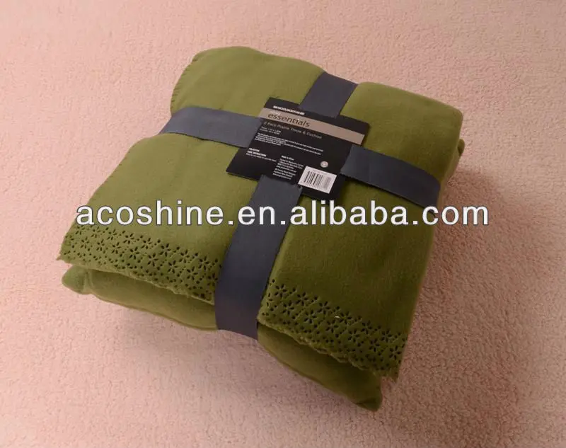 шерсти постельных флис одеяло с подушкой/и подушки сделать