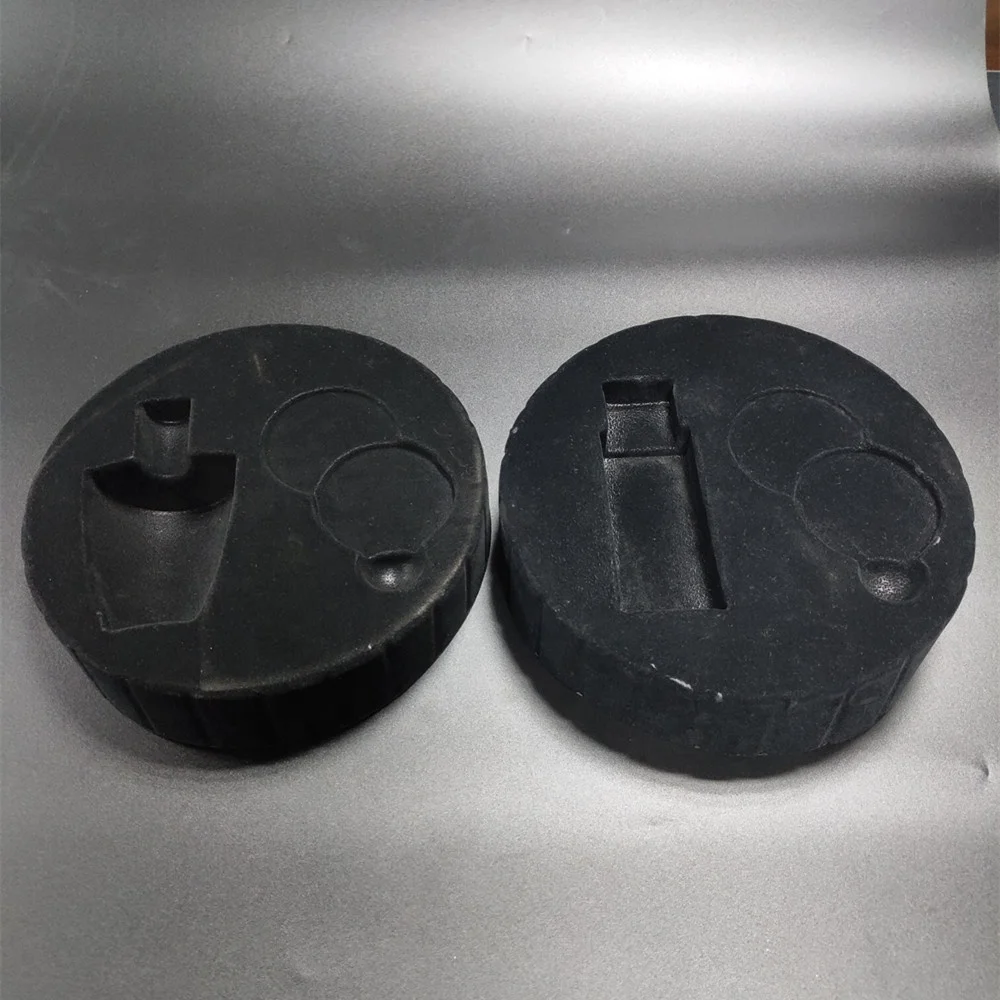 Custom black PS vac form tray for cosmetic bottles High quality thick vac form insert tray for display