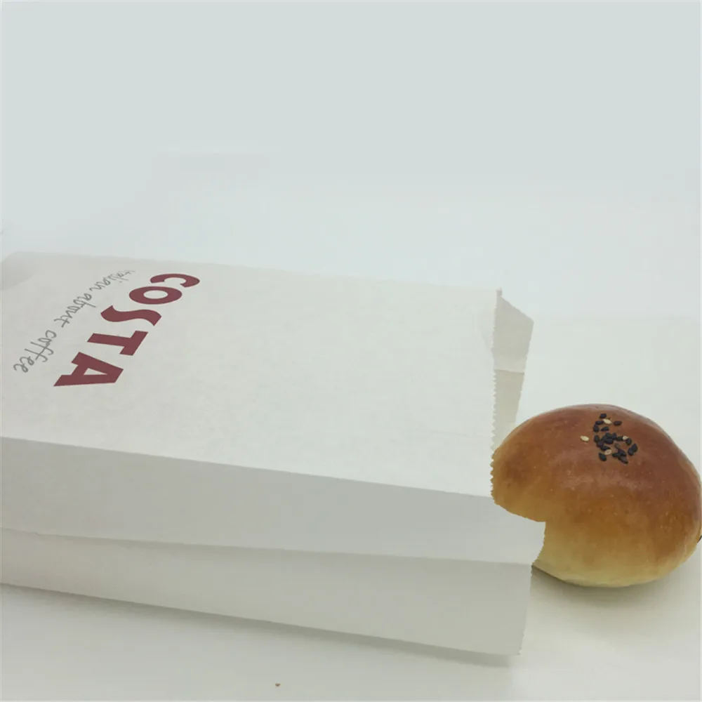 Custom Size white paper sandwich bag roll