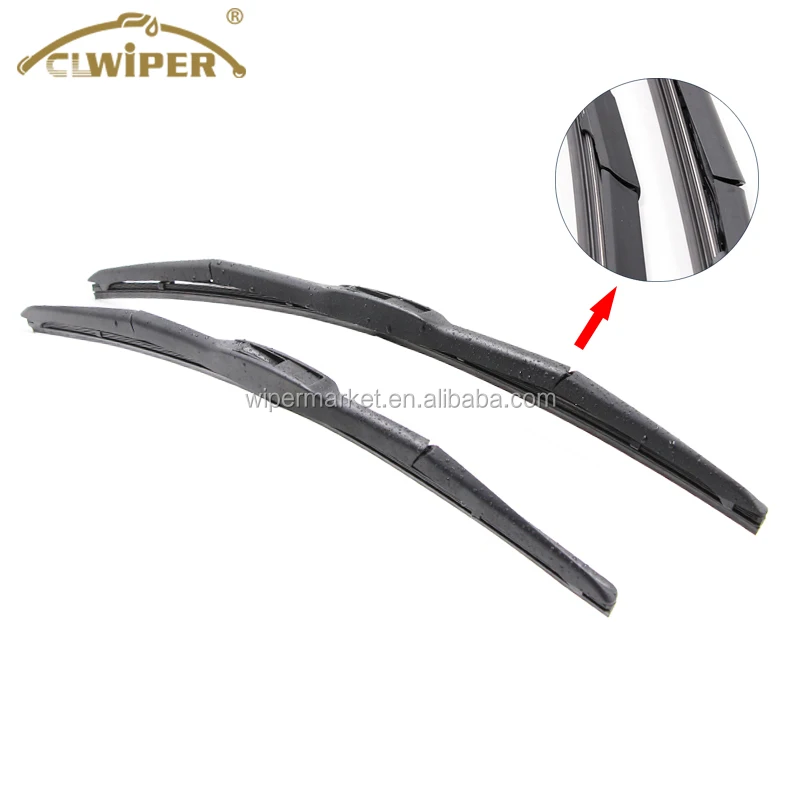 Universal auto spare parts wholesale auto hybrid wiper blade