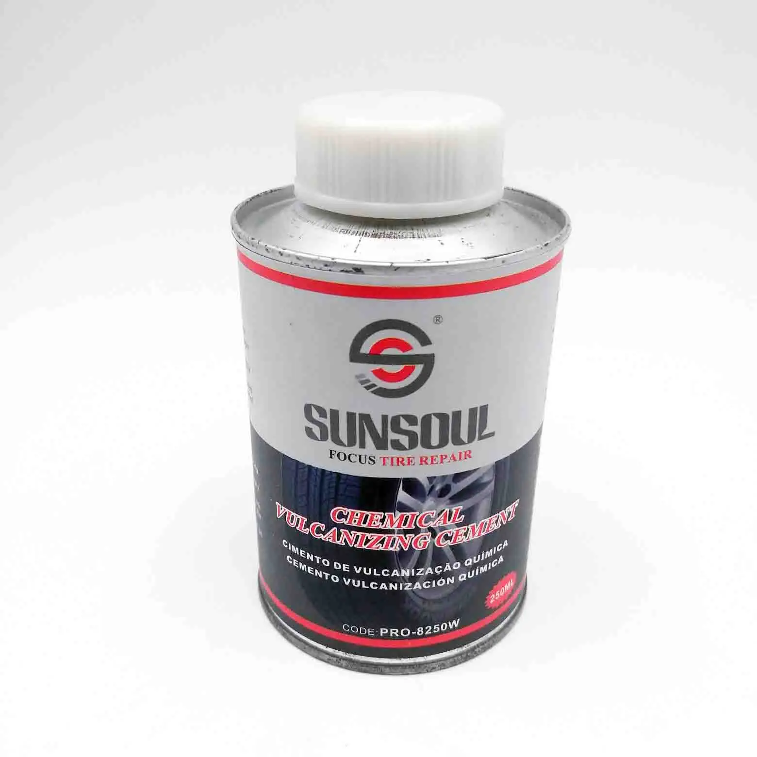 Sunsoul Professional Quality Solution Patch Repair Glue Mushroom Chemical Vulcanizing Cement For Tire And Tube Repairs