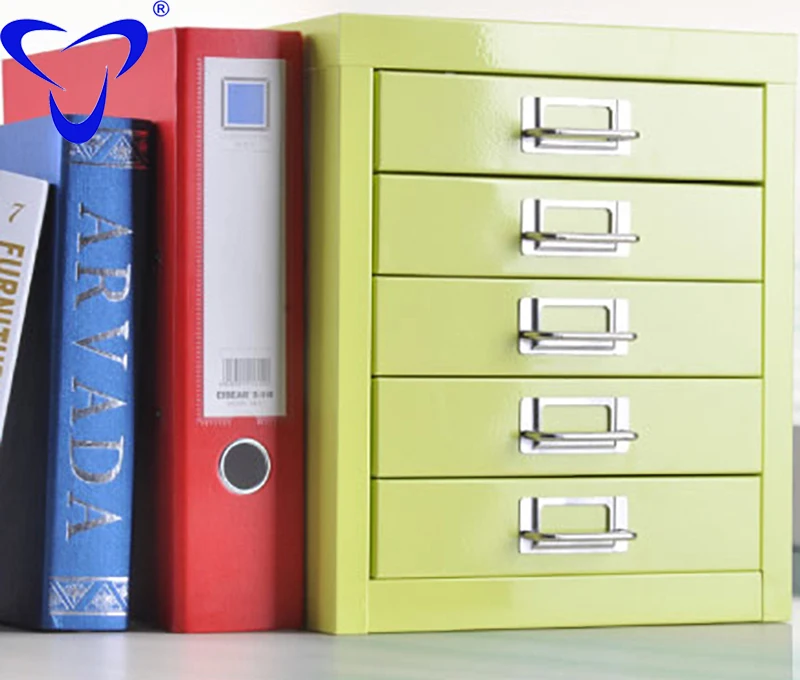 Factory direct sale Metal mini desktop cheap small storage office filing cabinet steel mini drawer filing cabinet on desk