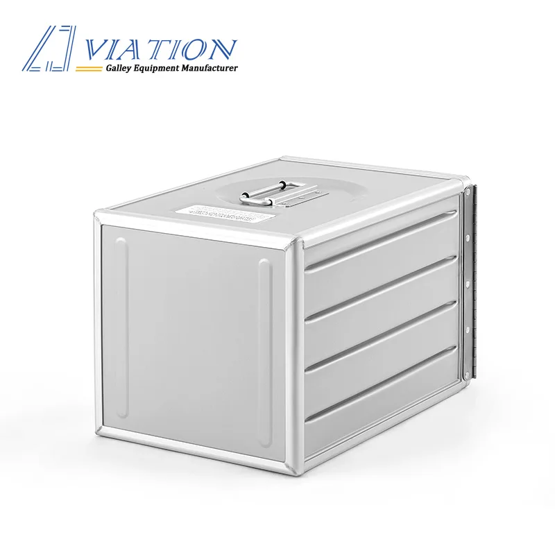 Airplane trolly container food  food containers airline aircraft