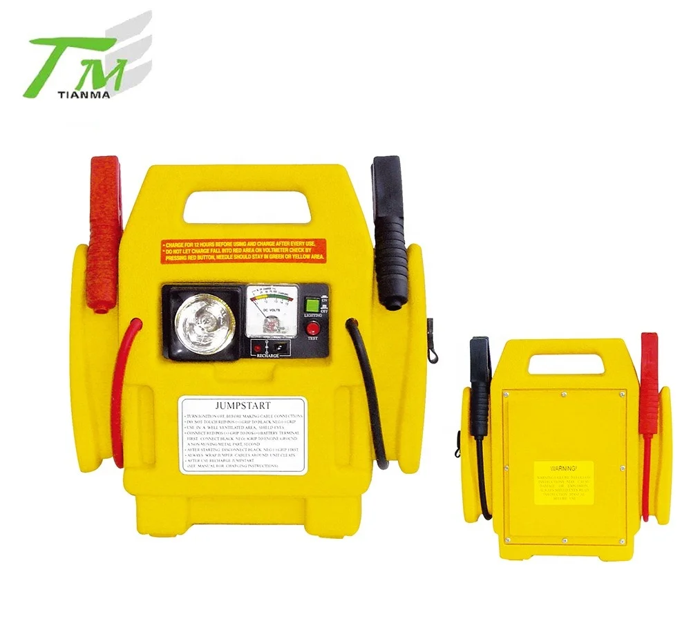 
Multi function power bank car jump start portable power station 12V jump starter 
