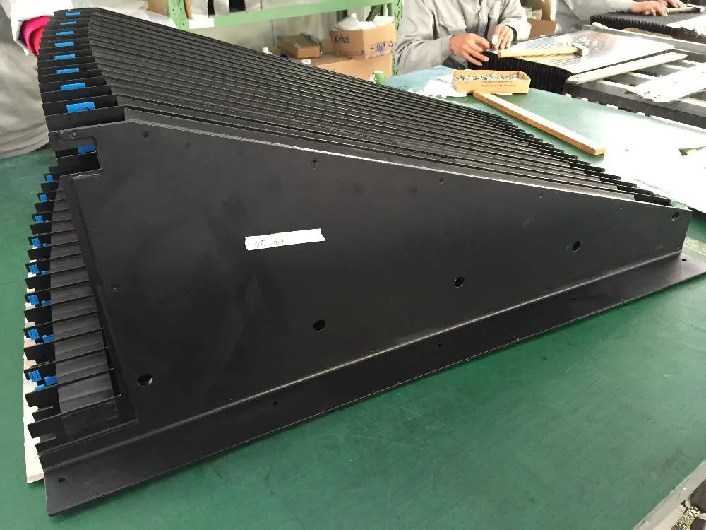 Гибкая Пылезащитная Складная крышка типа гармошки для направляющего станка с ЧПУ
