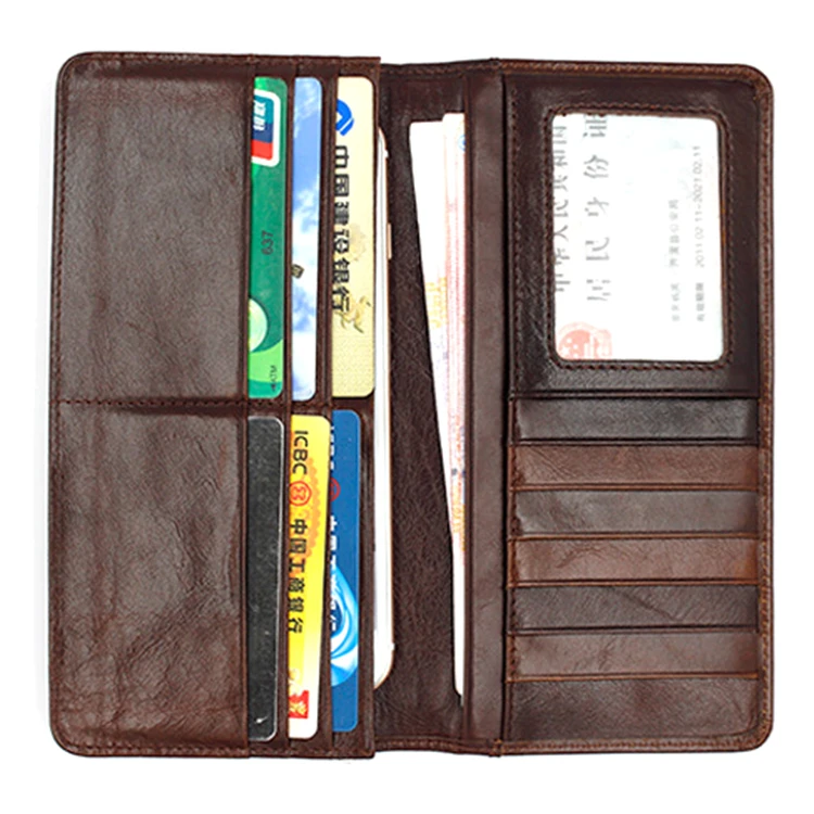 
Wholesale Factory Price Customized Wallet Leather Wallet Purse Genuine Leather Product 