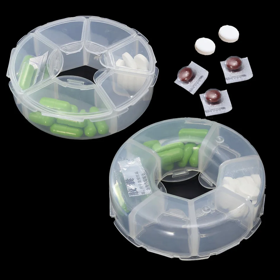 
Custom Promotion 7 Days Medication Plastic Pill Box/medication plastic Travel Pill Organizer/Weekly medication Pill Organizer 