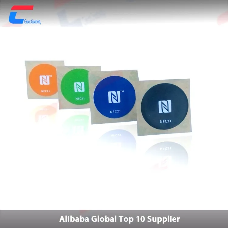 NFC Paper Price Tag Sticker Labels Smart Chip Rolls