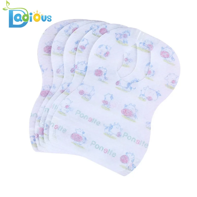 
10 Pieces Of Baby Disposable Bibs Can Be Used For Going Out Disposable Bibs For Baby 