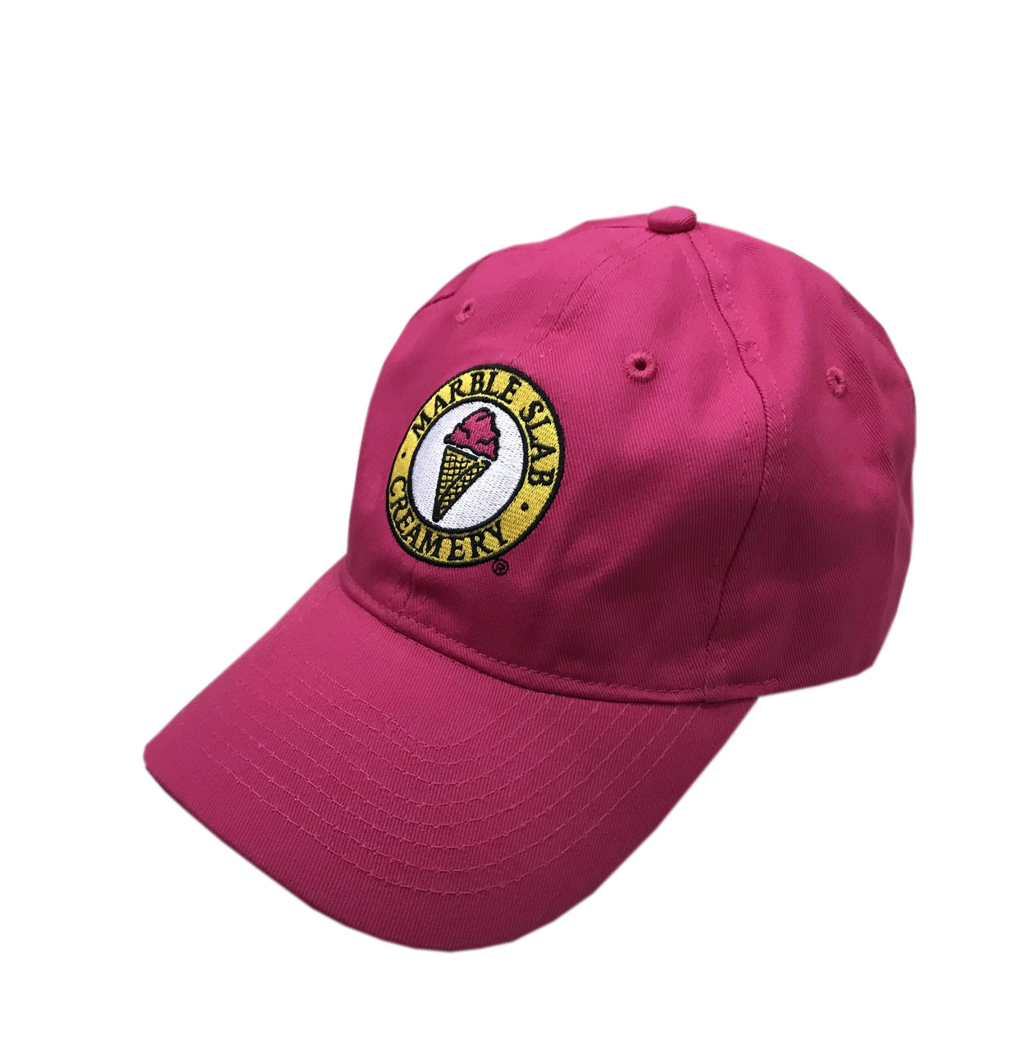 Promotional 6 panel embroidered custom mens brushed cotton twill wholesale promotion baseball cap and hats