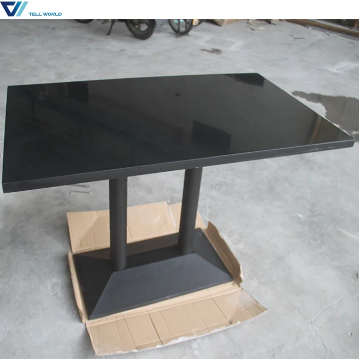 
Food court marble dining table set restaurant table and chair sets 