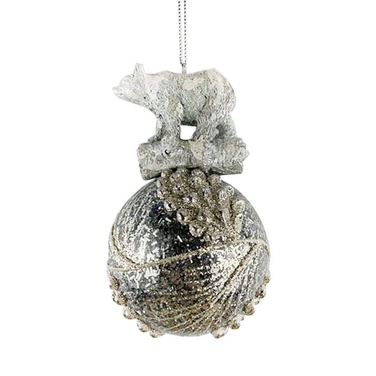 
Custom logo engraved clear glass ornament christmas balls cheap wholesale 