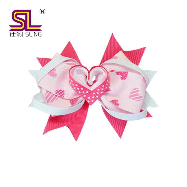 
Christmas Ribbon Hairbows Ribbon Hair Clip 