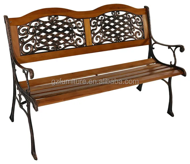 
Vintage Ornate Cast Iron Garden Park Bench Ends Legs and Back Heavy Duty 