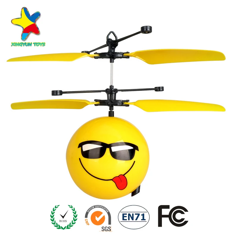 Best Kids Toy Hand Sensor Led Flying Ball Helicopter Toys XY-102 Magic Flying Ball