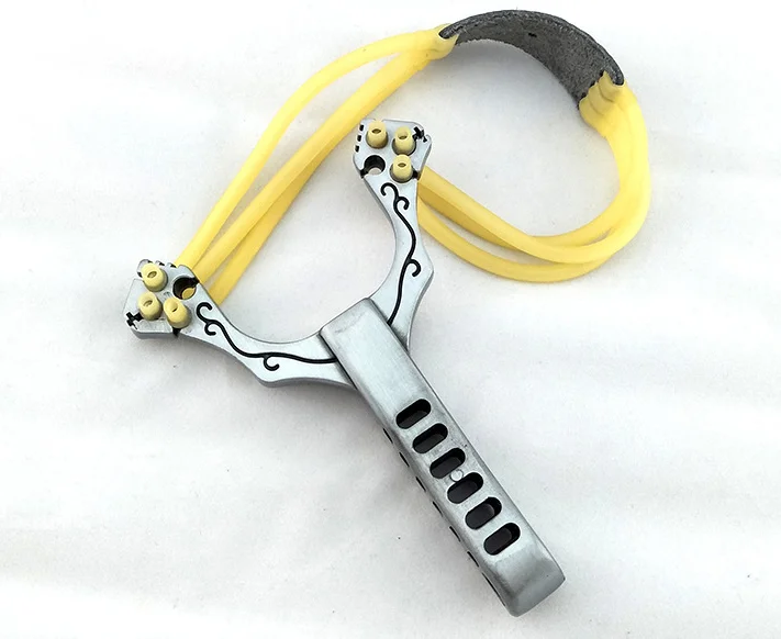 Металлическая резиновая мощная катапульта, складная охотничья Рогатка, наружная Рогатка SP009