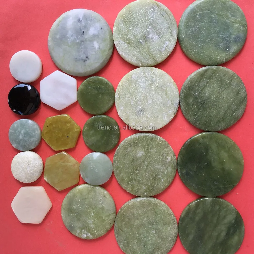 tourmaline stone slices ,tourmaline round/hexagonal piece stone for mat/bed