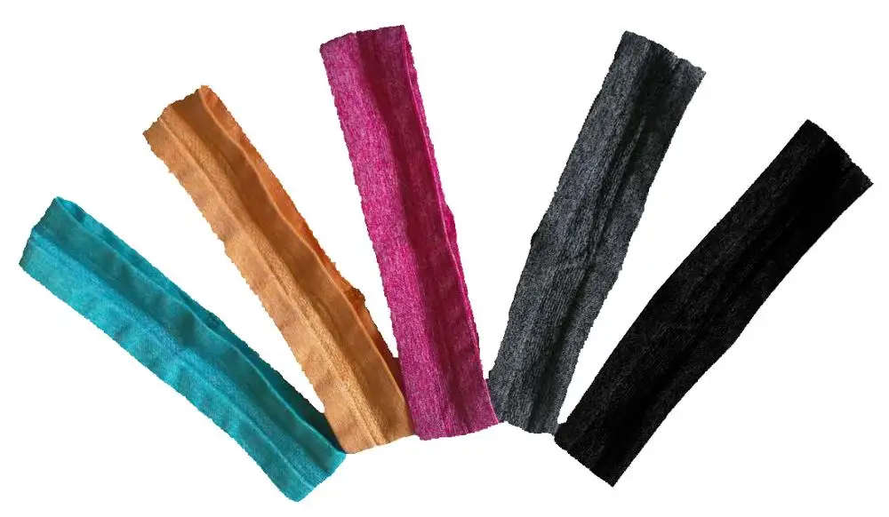 Custom Anti-slip Sports Sweat Headband for Men and Woman Elastic Sweatband Headband