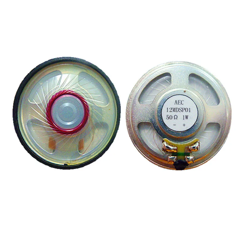 Mini Loudspeaker driver unit 50 ohm mylar speaker